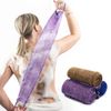 3 Pieces African Net Sponge with Handles Long African Exfoliating Net Washcloth Bath Sponge Net Cloth Wash Net Body Back Scrubber for Shower Loofah