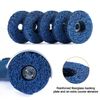 5''x7/8" 5 Pack Poly Strip Disc Wheel Paint Rust Removal Clean For Grinder New