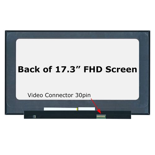 SCREENARAMA New Screen Replacement for HP 17-CN3033CL 17-CN3053CL 30pin 60Hz FHD 1920x1080 IPS LCD LED Display with Tools and Tape