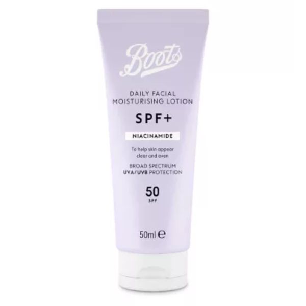 Boots SPF+ Niacinamide Moisturising Lotion SPF50 50ml