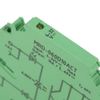Ultra Thin Solid State Relay Module MRD-060D10ACT Input 4-32VDC NO with LED Input Status Indicator TS-35 DIN Rail Relay Module 10A