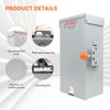 100A Generator Transfer Switch 24000W Manual Double-Throw NEMA 3R Rated
