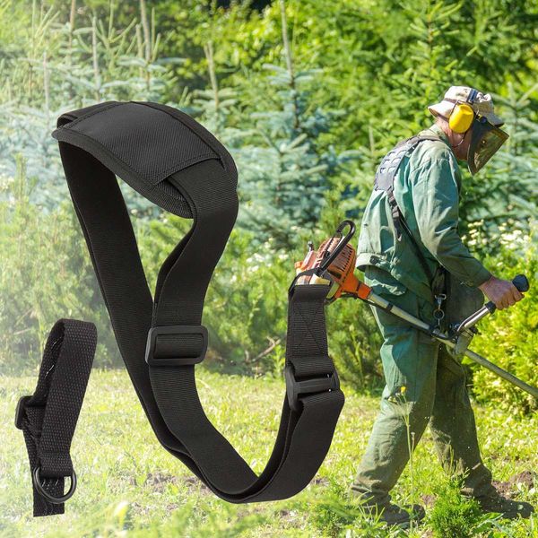 Adjustable Trimmer Black Shoulder Strap Harness Weed Eater Grass Edger Lawn SALE