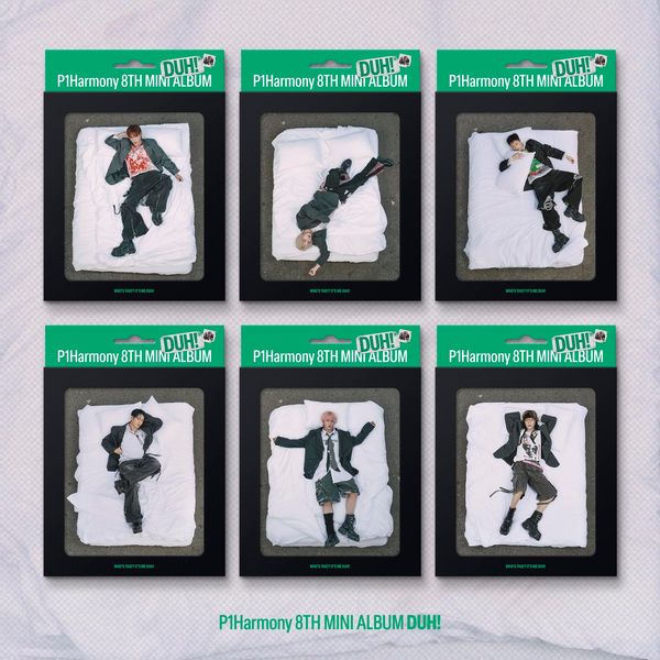 【6種セット】P1Harmony 8th Mini Album H Ver./DUH! Compact Ver.(CD) (6種セット)