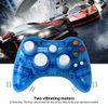 Wireless Controller Fit for Xbox 360 Double Motor Vibration Wireless Gamepad Gaming Joypad Blue