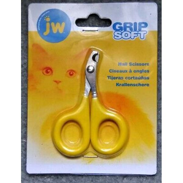 JW Pet Gripsoft Cat Dog Nail Clipper Scissors