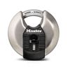 Master Lock Excell Discus Padlock 10 mm Octagonal Shackle 4-Pin Cylinder - 70 mm