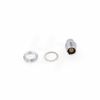 HangTon Timecode Microphone Audio 3 Pin Female Connector Panel Mount Socket Receptacle for Sennheiser Zaxcom Wisycom Transmitter FVB.00.303.NLAE24 (Socket)