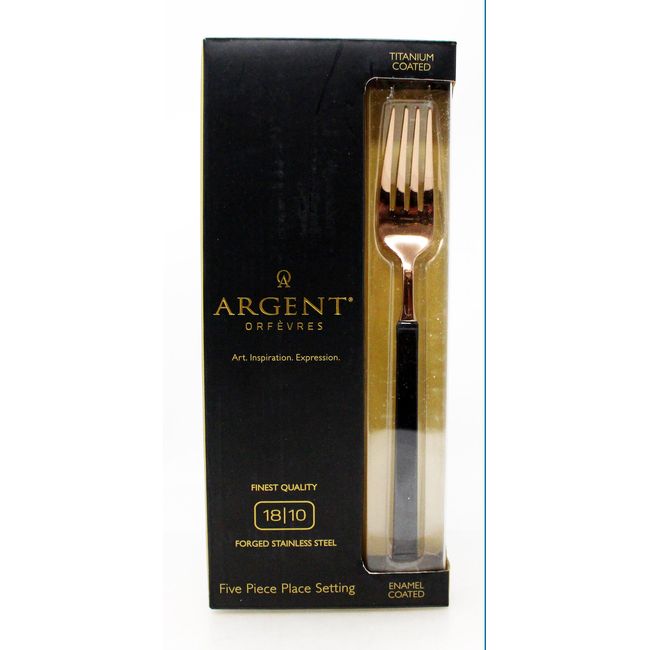 Argent Orfevres Titanium Coated 5 Piece Plate Setting