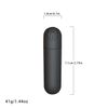 Mini Powerful Bullet Shape 10 Speed Vibrating Neck Body Massage Personal