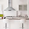 30 inch Wall Mount Stainless Steel Range Hood Kitchen Vent Touch Control 700 CFM