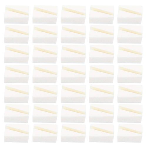 70 Pcs Make Up Wedges Nail Art Sponges Cosmetic Wedges Foundation Beauty Tool (Triangle Shape)