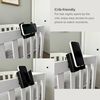VersAttach BunkDoc Bedside Phone Holder for Bunk Beds, Lofted Beds, Cribs, Bed Frames, Dorm Room Accessories, Bunk Bed Accessories
