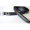 SIE Wrapped supersoft stirrup leathers (54'', BLACK)