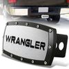 For JEEP WRANGLER Hitch Cover Plug Cap 2" Trailer Receiver Black Frame