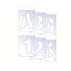 Scan 9406 100mm Letter and Number Stencil Kit