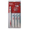 SAWZALL BLADE SET 4 PC