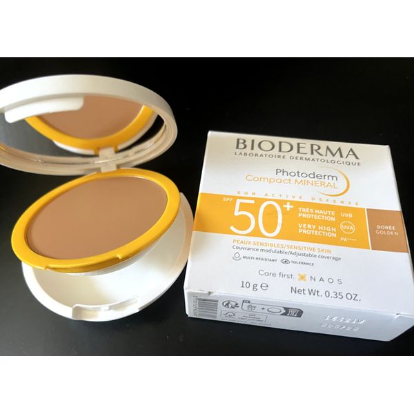 Bioderma Photoderm Mineral Compact Tinted DORE Golden SPF50+ 10g New Packaging