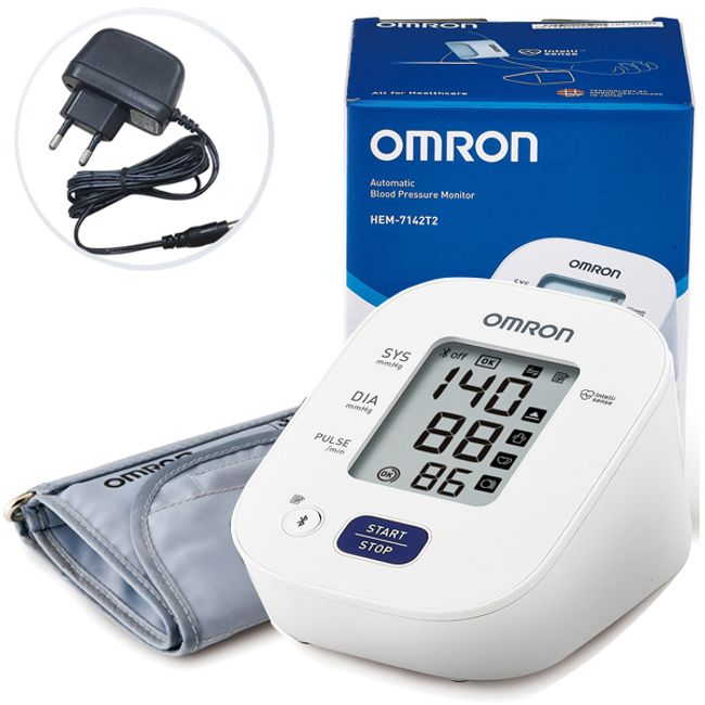 Digital Blood Pressure Monitor (Adapter Included) - Omron