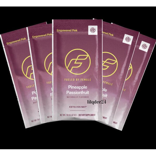 🔥Pruvit Keto OS NAT Fueled By Female Pineapple Passionfruit Ketones 5 Pk NEW