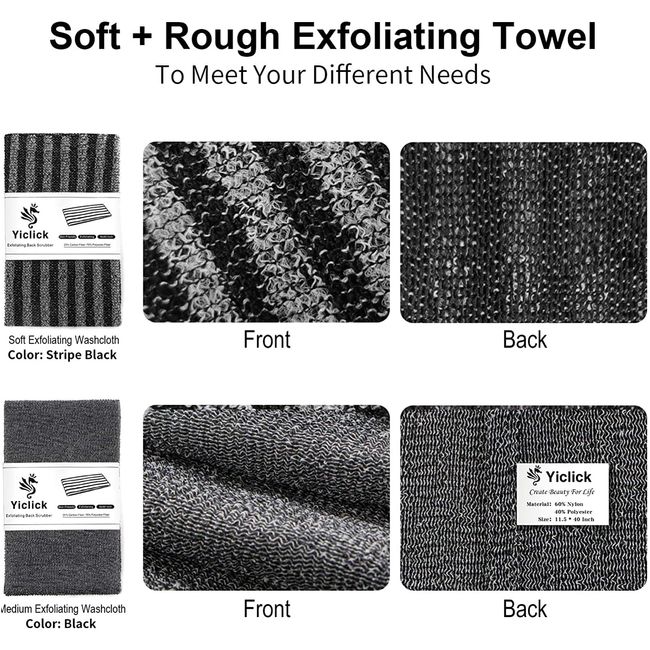 Tuli Black Trim Washcloth + Reviews