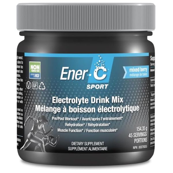 EnerVitamin C, Sport Mixed Berry, Electrolyte Drink Mix 154.35 g