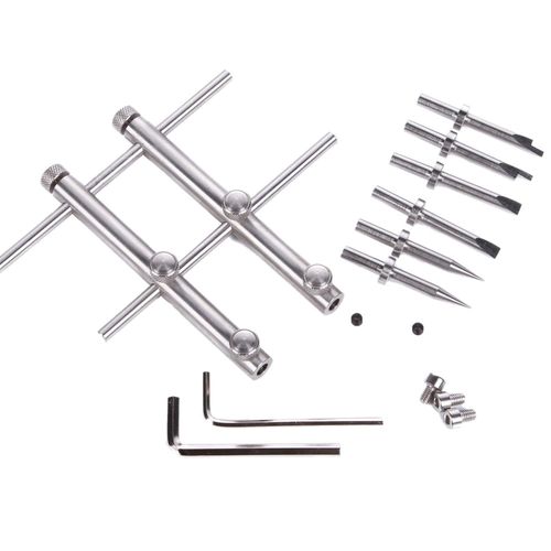 Andoer Spanner Wrench Opening Open Tool 3 Tips10-100mm for Canon Nikon Sony Olympus Camera