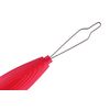 Ability Superstore Economy Plastic Handle Button Hook Zipper, Red