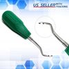 GERMAN STEEL CE DENTAL HEIDBRINK ROOT TIP PICK ELEVATOR H2 LEFT PLASTIC HANDLE