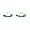 Cigana Acai Earrings (Multi Blue)