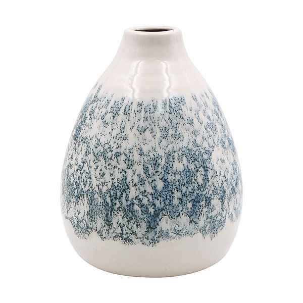 The Leonardo Collection Ceramic Bud Vase - Aqua Medium