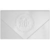 Shiny Custom Text, Handheld Embosser Seal - 1 5/8" Round Personalized Paper Embosser