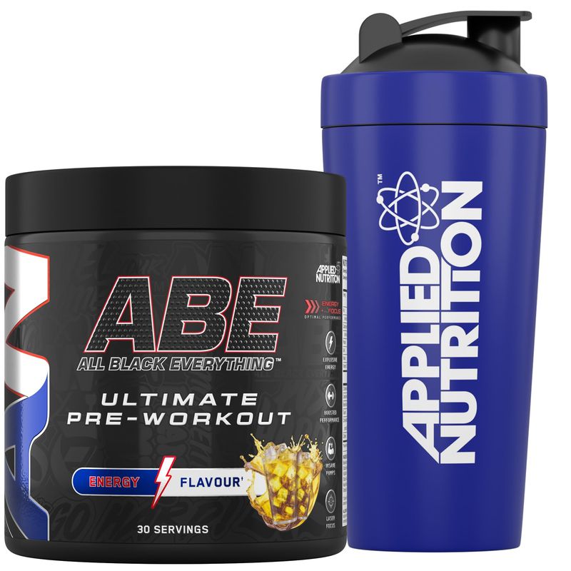 Applied Nutrition Bundle ABE Pre Workout 375g + 750ml Steel Protein ...