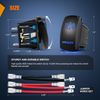 Nilight Speaker Rocker Switch Led Light Bar Switch 5 Pin Laser On Off switches