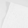 12pcs Fingertip Hand Towels, Affordable 100% Cotton Washcloths (11x18) (White, Hemmed)