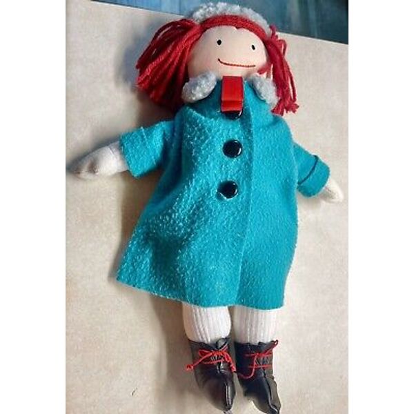 Vintage 1990 Eden Madeline in Ice Skating Outfit Doll Plush Toy