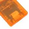MX4SIO SIO2SD Memory Card Adapter for Game Consoles, TF Card Reader Adapter for FAT Console, Replacement Memory Card Reader(Orange)