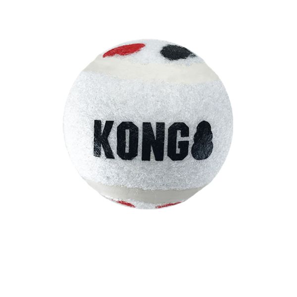 KONG Signature Sport Balls Dog Toy, Small, 3 Pack