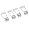 Spring Hinge Door Closer, Easy Installation 4 PCS Self Closing Door Closer for Bedroom