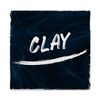 Makoroni - Clay Name Ceramic 4"x4" Drink Coaster Design #1 w/Cork Backing