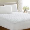 AmigoZone Quilted Fitted Mattress Protector Pad Zipped Pillow Protector - Pillow Pair Protector