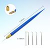 Wig Ventilating Needle Kit Holder 4 pcs Ventilating Needles(1-1,1-2,2-3,3-4) for Making Lace Wig