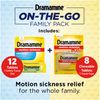 Dramamine Motion Sickness Family Pack | kid's Chewable Tablets & Original Formula
