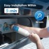 RV Inline Water Filters with 1 Flexible Hose Protector, NSF Certified, 2 Pack