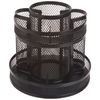 Rolodex Mesh Collection Spinning Desk Sorter, Black