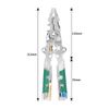 Tuvilo Electrical Pliers, Folding Stylus Screwdriver Wire Stripper 2025