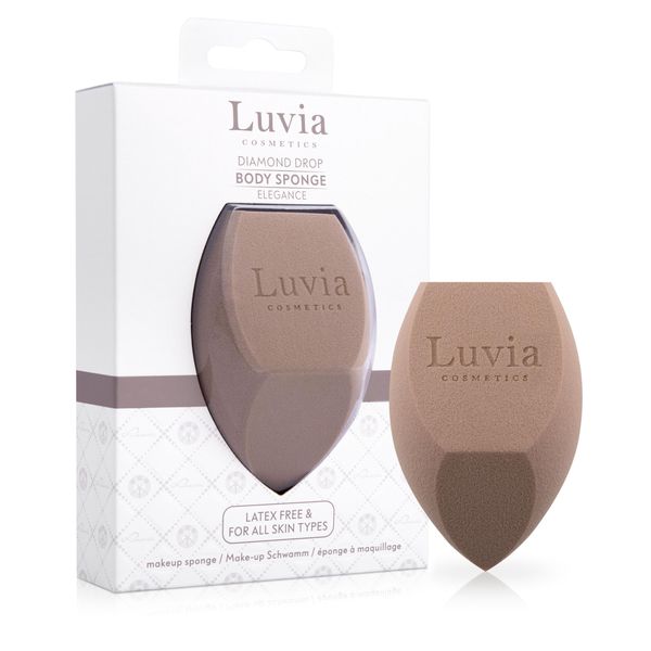 Beauty Blender Schwamm Groß Von Luvia, Make Up Beauty Ei XXL, Prime Vegan Body Sponge Kosmetik Für Körper und Gesicht, Ideal Für Foundation, Concealer, Highlighter Techniques Und Puder Schminke