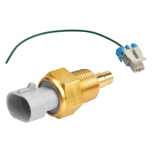 213-77 Engine Coolant Temperature Sensor with Connector Pigtail Harness Kit Compatible with Cadillac Chevy Buick GMC