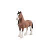 Papo 51571- Figure - Clydesdale Horse, Multicolor