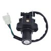 SEBLAFF Ignition Switch Fuel Gas Cap Seat Lock Key Set Replacement for CBR600F4/F4I 2001-2006